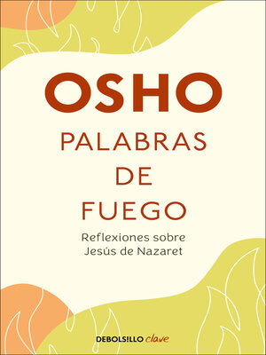 cover image of Palabras de fuego